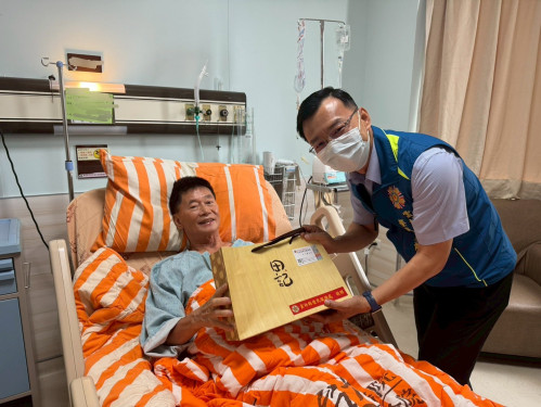 雲林榮服處暖心關懷住院榮民 落實就醫綠色通道宣導