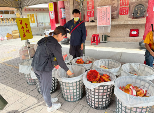 中元不燒金、空氣更清新   環保祭祀新紀元到來