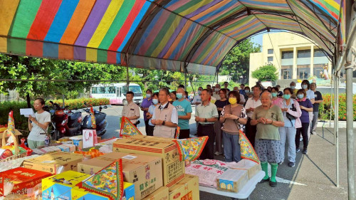 彰化榮家中元普渡祈福住民安康平安