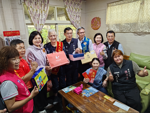 雲林榮服處攜手縣府×斗六市所重陽敬老 關懷慰問榮民長輩
