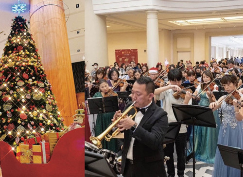 台南遠東香格里拉璀璨耶誕11/28登場 點燈音樂會揭節慶序幕