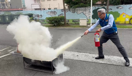 雲林榮服處消防實作演練 強化防災應變能力
