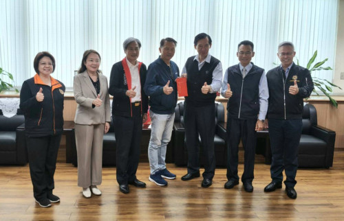 雲林榮服處見證欣雲天然氣公司捐贈消防基金 展現企業大愛