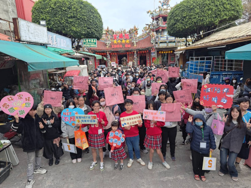 雲林家扶感謝NET裝扮家扶兒「一身」陪伴扶幼家庭「一生」