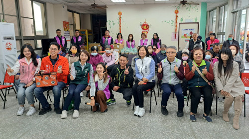 南市莊敬里攜手企業關懷自強戶 慈幼之家孩童獻藝傳暖