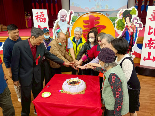 中彰榮家慶生會 彰化慈惠歌友協會歌舞祝壽