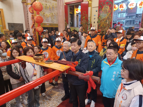 臺南東山碧軒寺迎佛祖遶境送駕 跟隨正二媽邁向新年