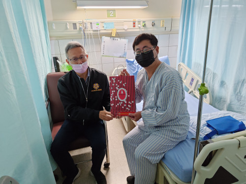 雲林榮服處春節前溫馨慰問住院榮民