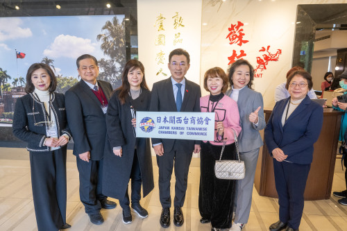 立法院江啟臣副院長款宴「日本台灣商會聯合總會回國訪問團」