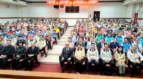 輔導會愛國教育南區座談 厚植防衛韌性凝聚向心