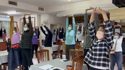 彰化榮家關懷榮民及員工 身心樂活講座守護身心健康