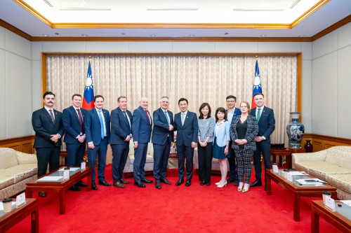 立法院江啟臣副院長接見「愛爾蘭跨黨派國會議員團」一行