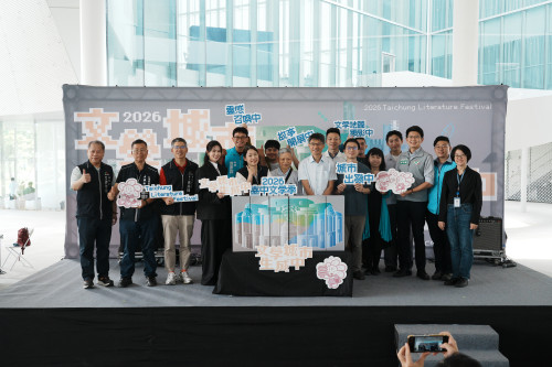 文青女神林予晞領軍！2026臺中文學季開跑打造城市盛典