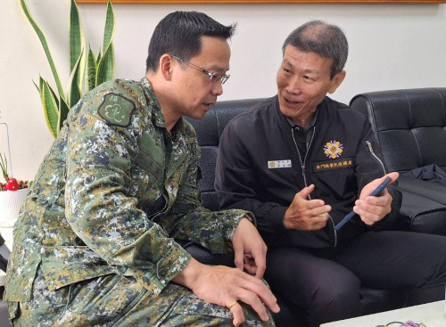 榮服處拜會金門後備服務中心邀請加入御老平台照護榮民