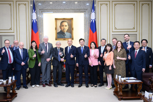 立法院韓國瑜院長接見「台英國會小組」（APPG）一行 韓國瑜：深化台英合作　共同促進印太安全與繁榮
