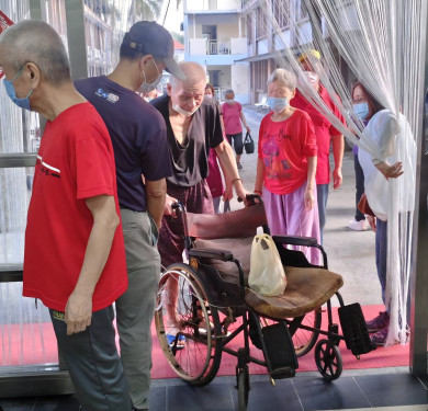 彰化榮家強化餐廳防蚊蠅措施 維護住民用餐衛生品質