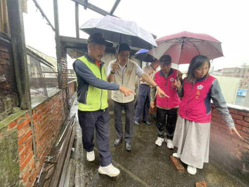 風雨過後最暖身影！苗栗榮服處×陸戰退協齊護榮民眷家園