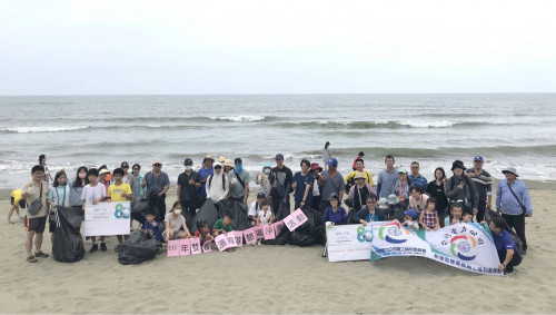 守護美麗海岸  台電80週年北門雙春親子淨灘 