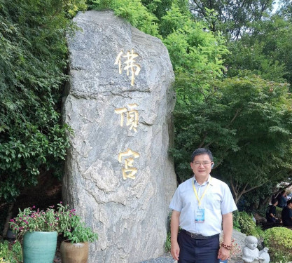 十大名寺寒山寺佛頂宮參拜  劉燈鐘感悟神佛慈悲力量