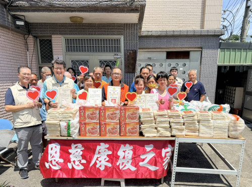 苗栗榮服處愛心物資關懷長照機構榮民眷