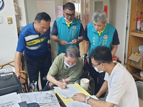 獨居遺眷髖部骨折急需照護 嘉義榮服處跨域接力守護