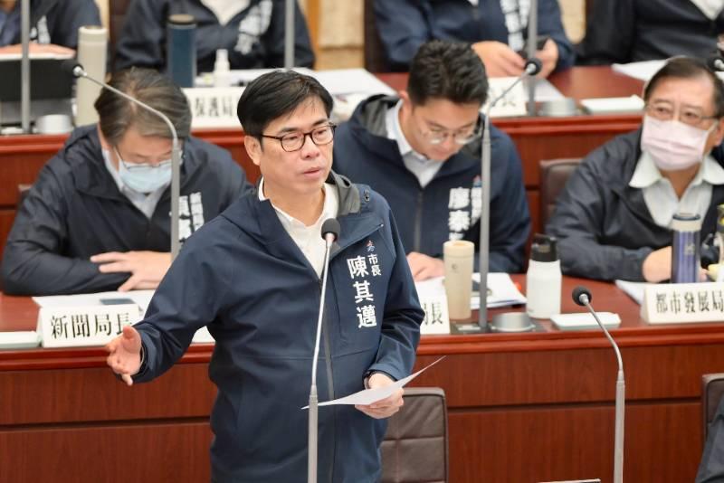 議員關心財政紀律 陳其邁：持續努力開源節流，維持財政穩健