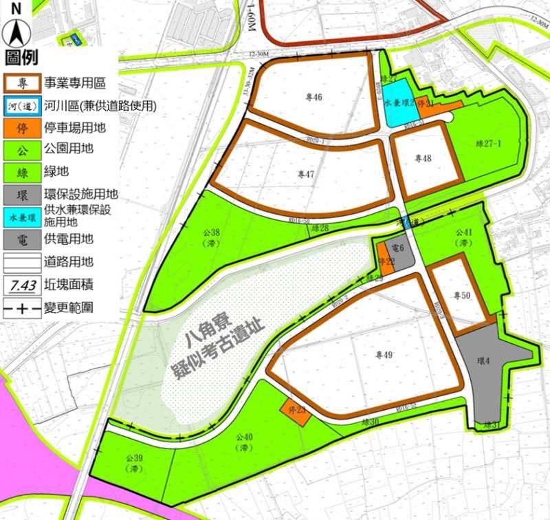 南科園區三期擴建都市計畫變更案 發布實施