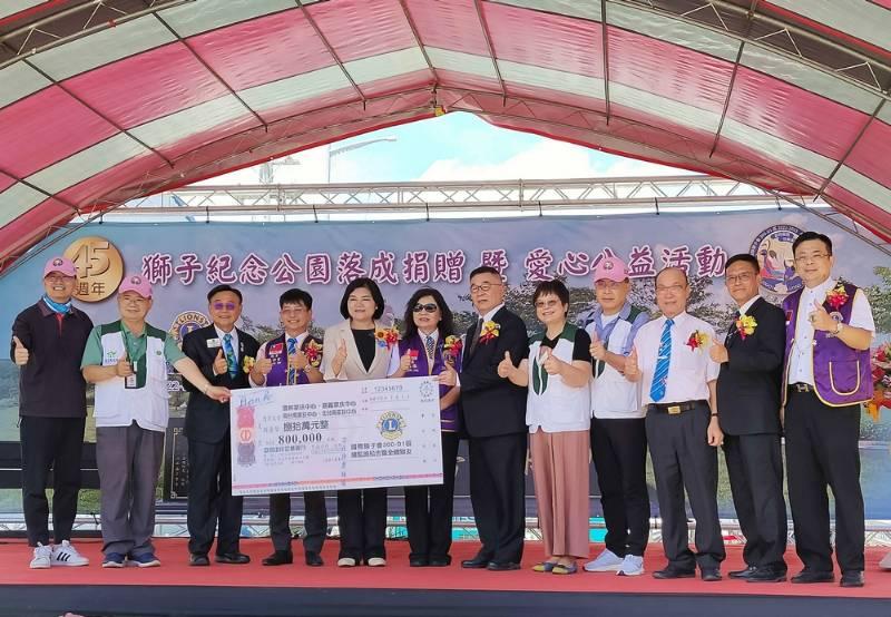 雲林首座獅子會公園啟用　盼帶動小東重劃區新興生活圈