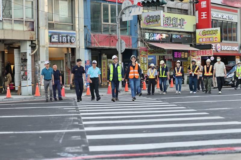 高雄站西路永久路型完工  提前於今日23時起開放通行