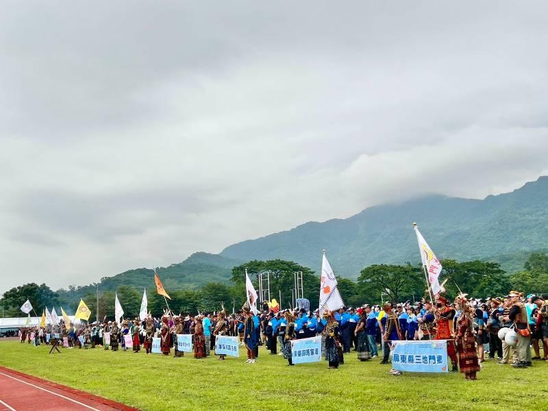 全國原住民排灣族魯凱族運動大會熱鬧登場