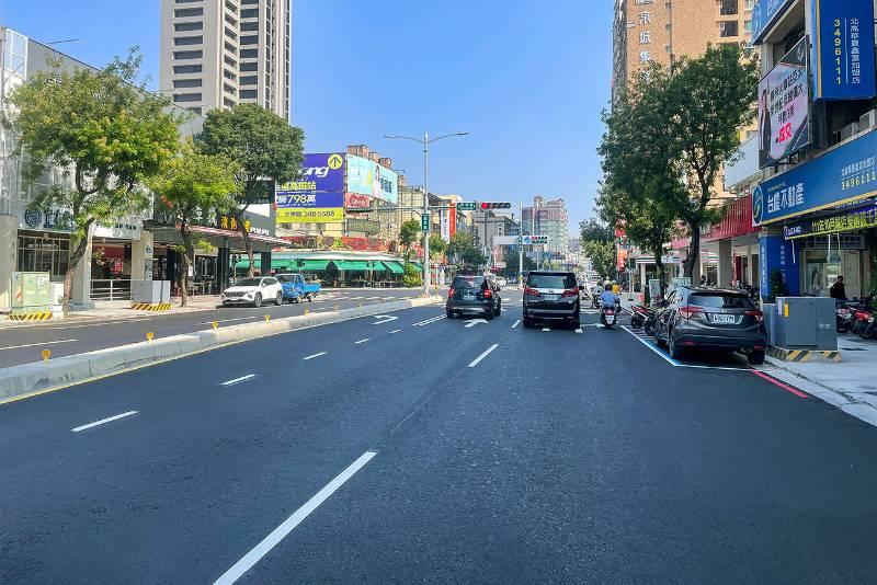 華夏路（崇德路至新莊一路）友善道路環境改善完成