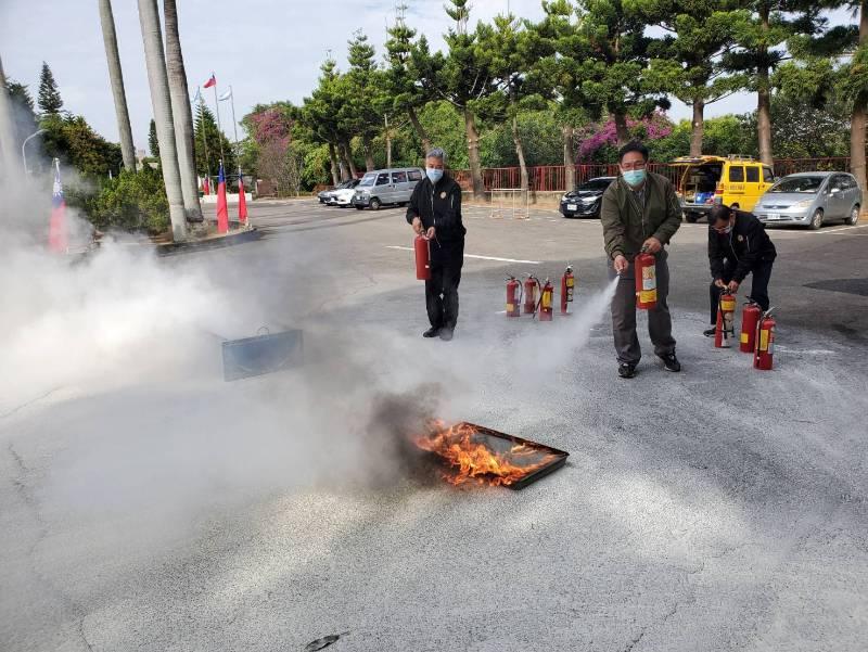 中彰榮家辦下半年消防演練 提升家區危安意識