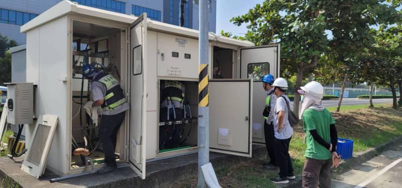 台電歲修！高雄區處破百人次完成南科高雄園區設備點檢、汰換