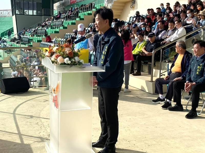 備戰全中運，臺南市113年市中運隆重開幕 副市長葉澤山親臨勉勵小將超越自我，追求卓越！