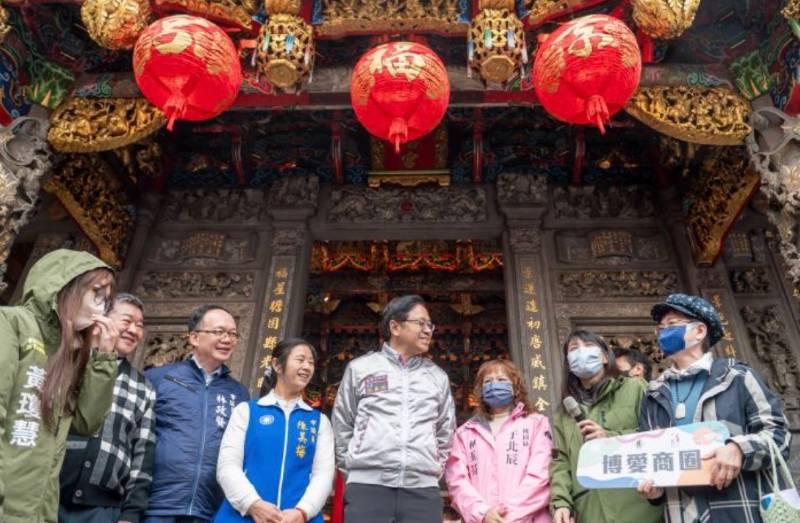 舊城再生重塑景福宮歷史亮點 張善政：改造周邊街區人行環境重現榮景