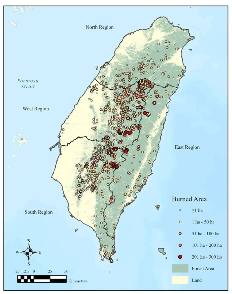 最新國際研究  揭臺灣森林火災威脅日增