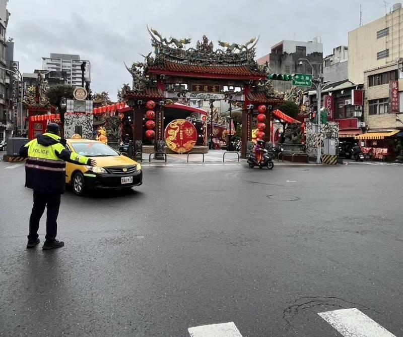 景福宮「2024開漳聖王文化季遶境踩街活動」桃警攜手民力交維