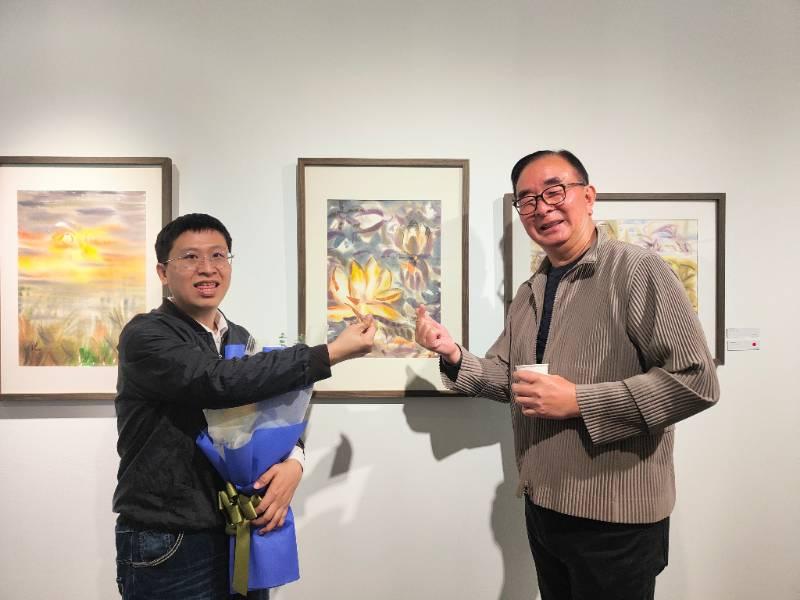 臺灣身心障礙藝術發展協會2024年首展    樸實藝術家曹東銘即日起光之藝廊展出