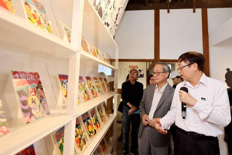 文化部長李遠訪視臺中國漫館、國美館