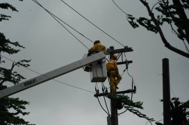 強颱凱米！高雄曾停近三萬戶  已復電逾7成