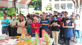 彰化榮家中元普渡祭英魂 祈佑家園平安