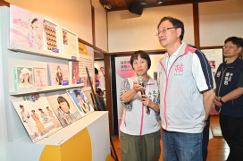 鳳飛飛故事館「尋找追夢人」常設展開幕　張市長：多項珍貴文物首度曝光