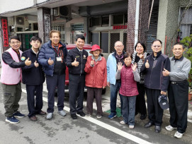 春節前寒冬送暖 苗栗榮服處與退軍社團關懷慰問年長榮民眷