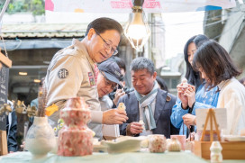 桃園潮流藝術嘉年華 張善政歡迎國人品味景福宮商圈新風貌