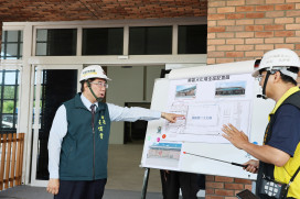 台南市長黃偉哲關心市民治喪需求　南區第一火化場改建工程預計6月完工