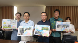 臺南市積極打造永續校園 九份子國中小等四校榮獲鑽石級綠建築標章 成淨零永續典範