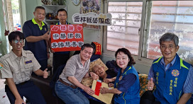 雲林榮服處感謝中華佛教善緣慈善會溫馨賀壽關懷榮民