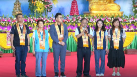 中區全國供佛齋僧法會近2萬人齊聚祈福    民政局長吳世瑋感謝弘揚孝道凝聚善念