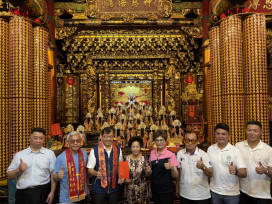 酬恩祈安五朝圓醮大典通達醮表秉告上蒼 眾人祈祝活動圓滿
