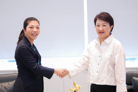 盧秀燕接待亞洲台灣商會聯合總會　力推「三合一綠色通道」 打造台商回流首選城市